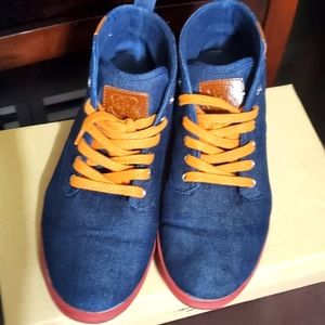 Denim Casual Men Shoes Size 10.5
